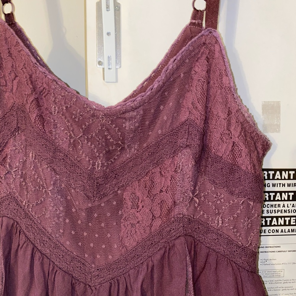 American Eagle Maroon Mini Dress